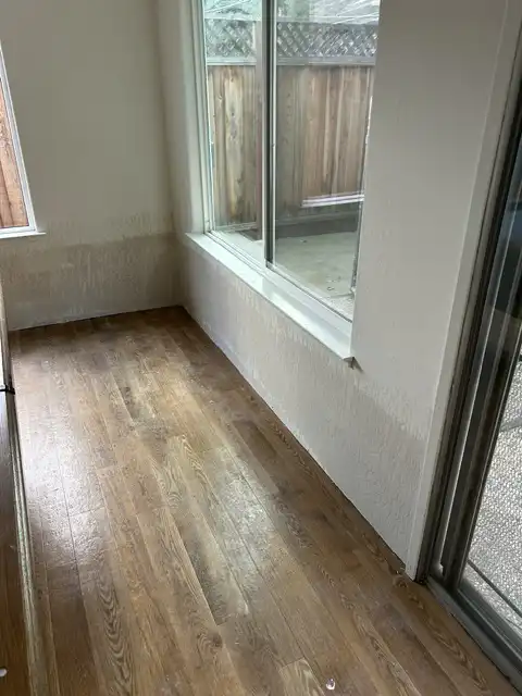 Small drywall repair & matching skip trowel texture 2026 project photo